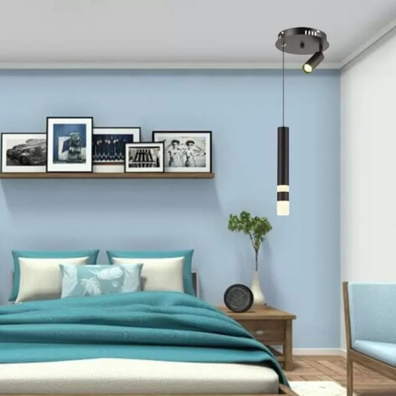 Đèn thả tab phòng ngủ có đèn chiếu điểm HP-TL6568