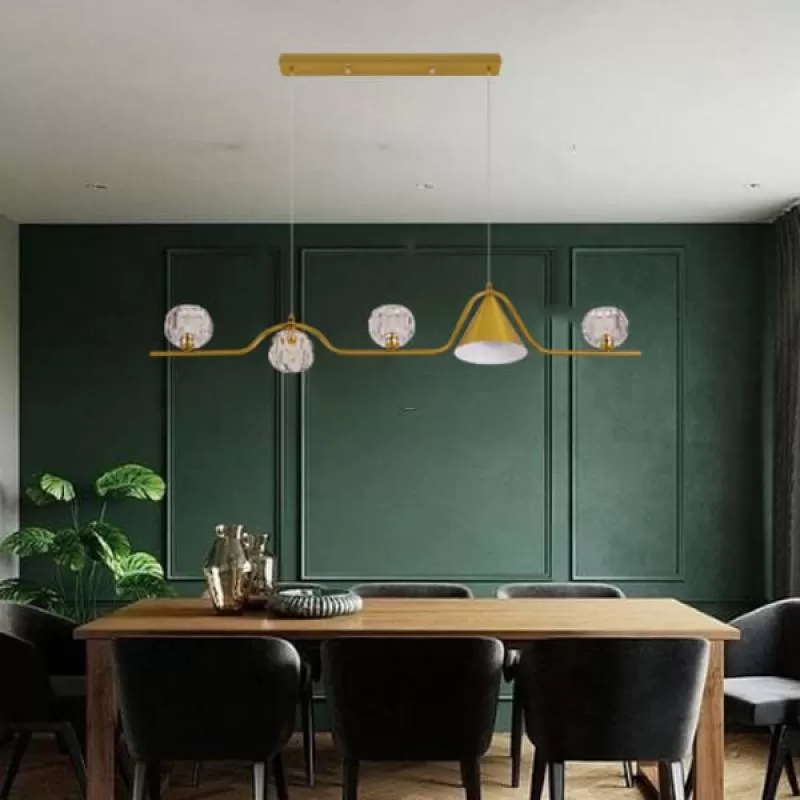 Đèn thả trần trang trí bàn ăn dài HP-TL6550/5