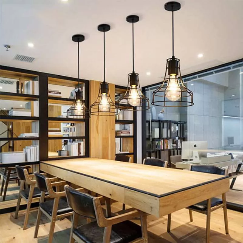 Đèn thả trang trí quán cafe, nhà hàng, bàn ăn VA-T93G 