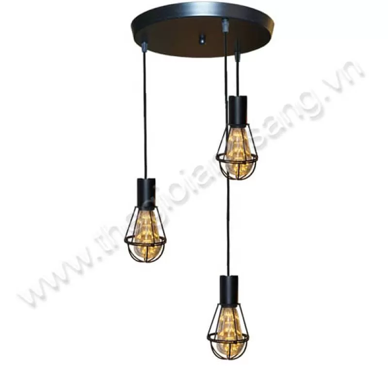 Đèn thả bàn ăn 3 bóng DC-TCF71-3 nhập khẩu giá rẻ 30