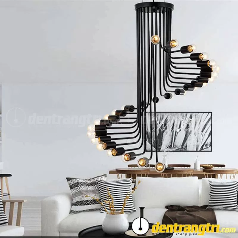 Đèn Ốp Trần Xoắn Dọc – DOT00076.26