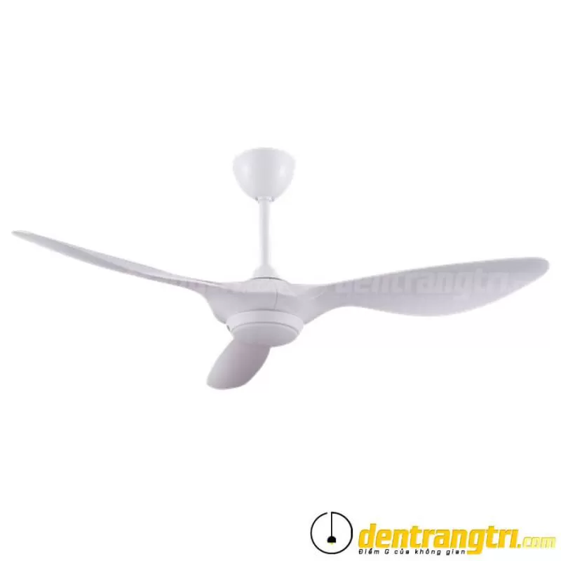 Đèn Quạt 3 Cánh Trắng – 52WE-DC6035