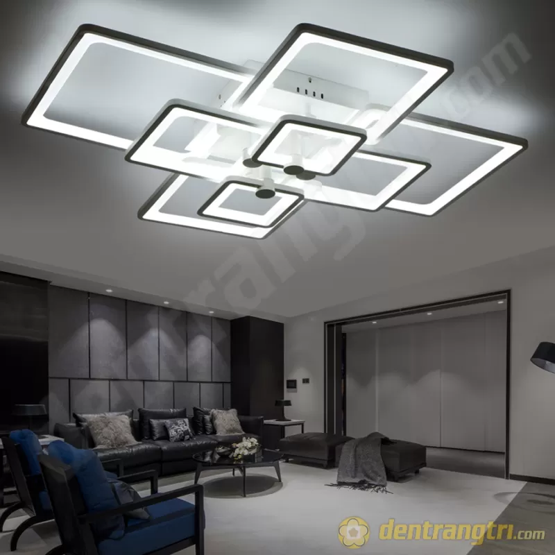 Đèn Ốp Trần Cánh Vuông Cách Điệu – DOT00049