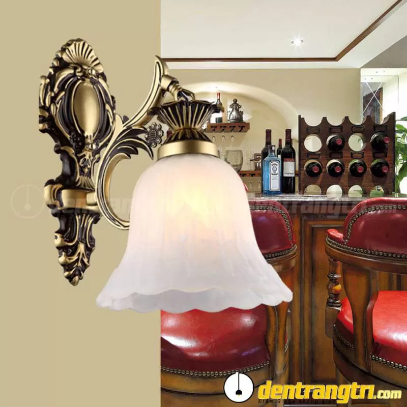 Đèn Vách Belle Đế Đồng – DV00104