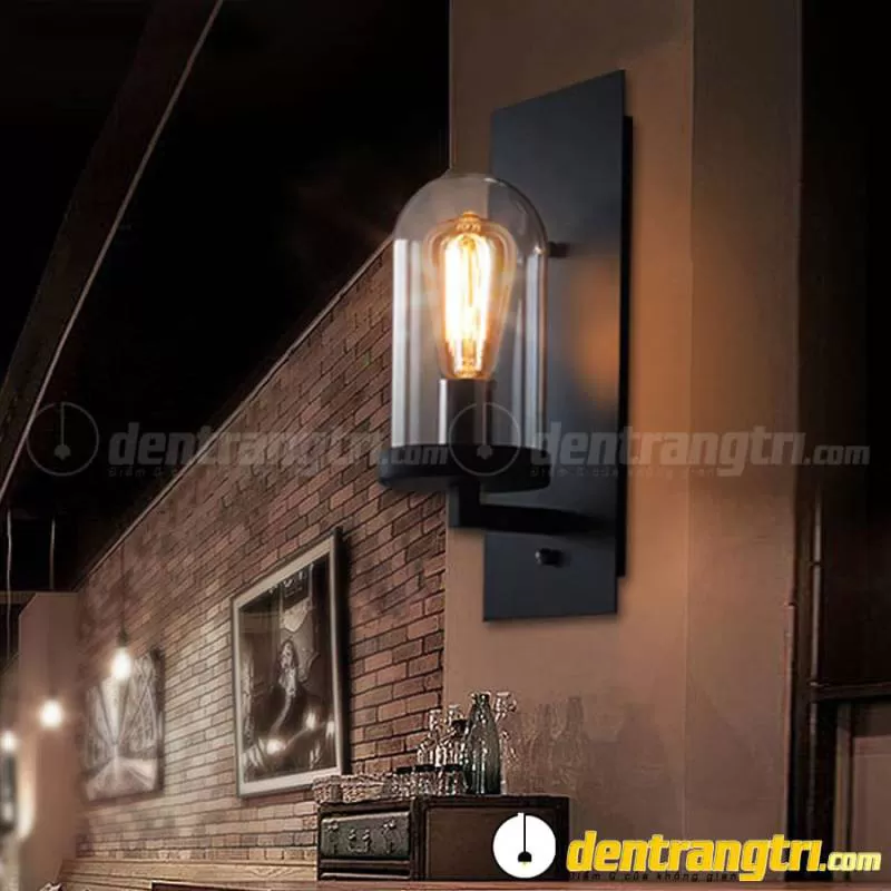 Đèn Vách Thủy Tinh Cổ Điển – DV00015