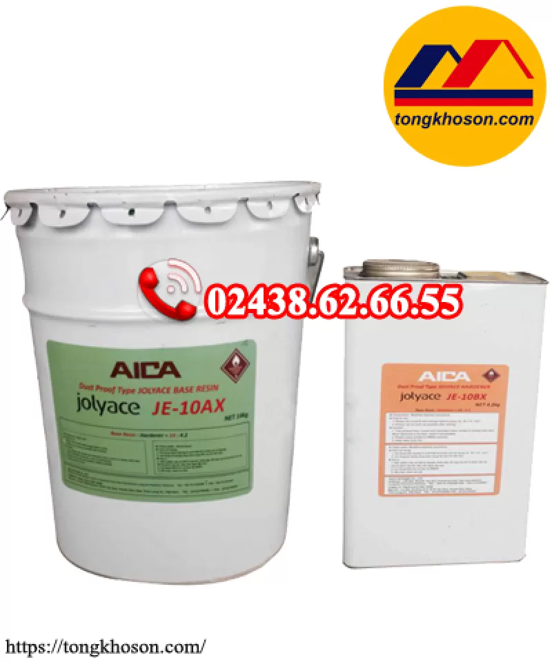 Sơn Epoxy Aica Jolyace JE-10 hệ lăn (#AICA JE-10)