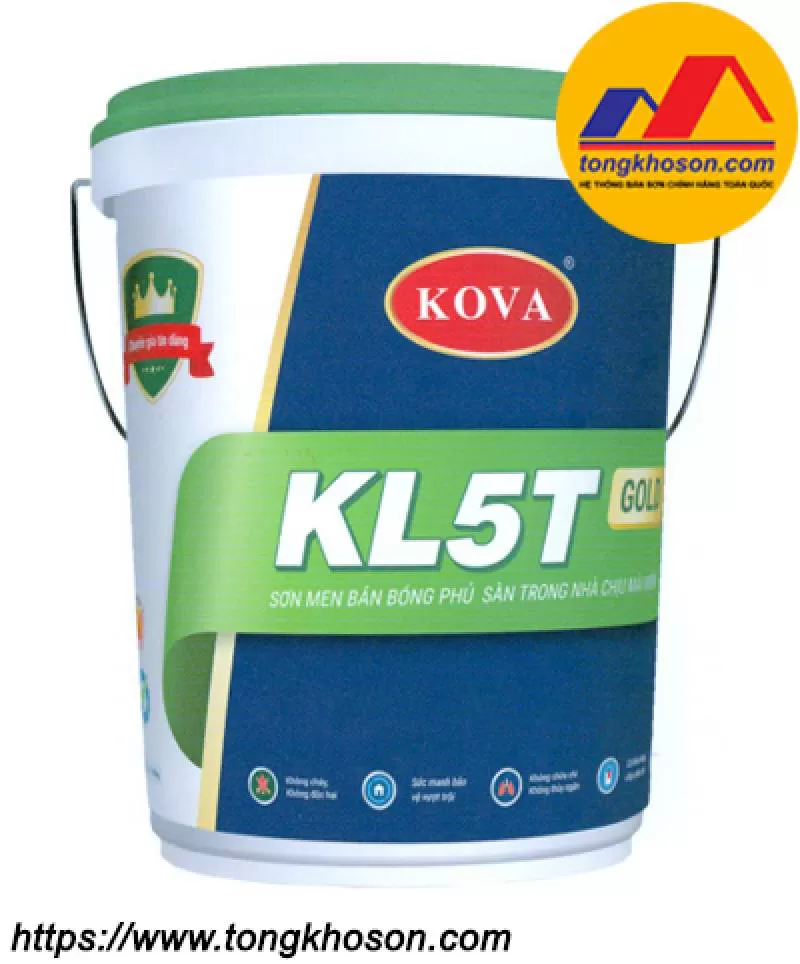 Sơn Epoxy Kova KL5T bán bóng (#KOVA KL5T BM)