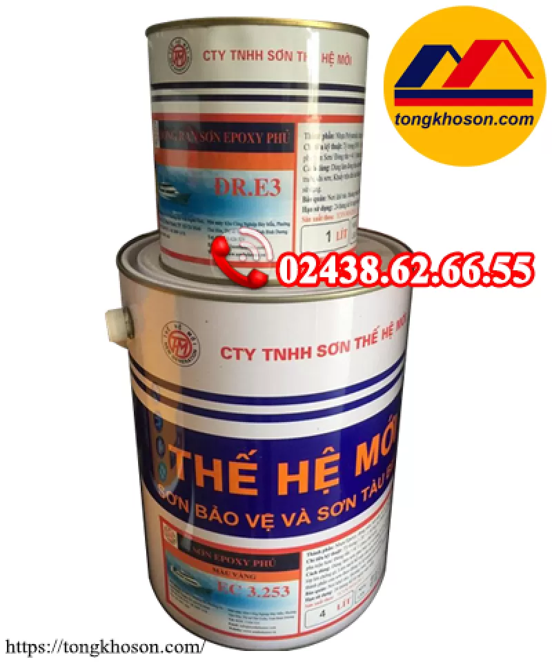 Sơn epoxy Thế Hệ Mới gốc nước (#THMPE)