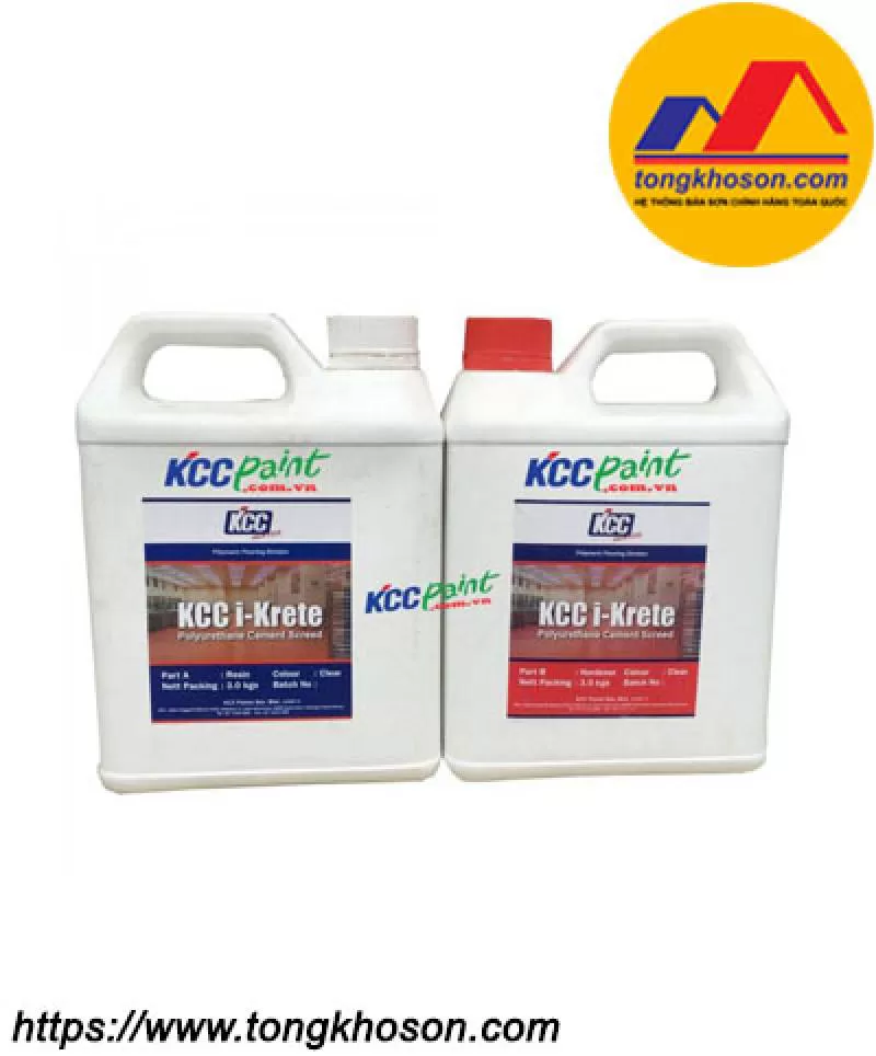 Sơn epoxy KCC I-Krete hệ tự phẳng gốc Polyurethane (#KCC I-Krete)