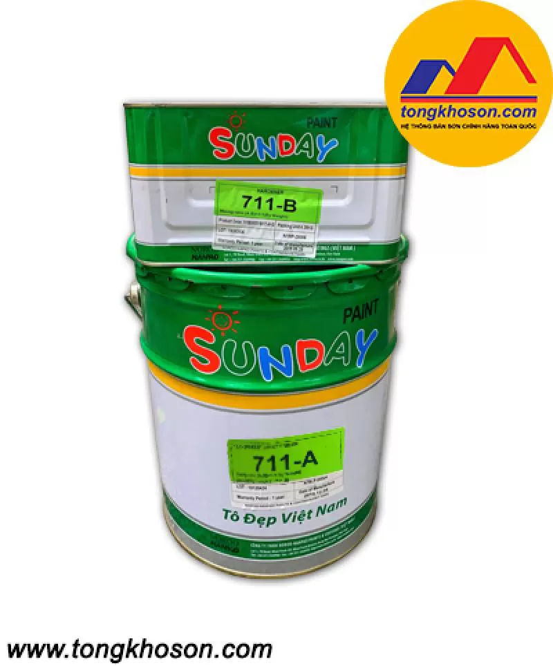 Sơn lót epoxy Sunday 711 (#SUNDAY 711)