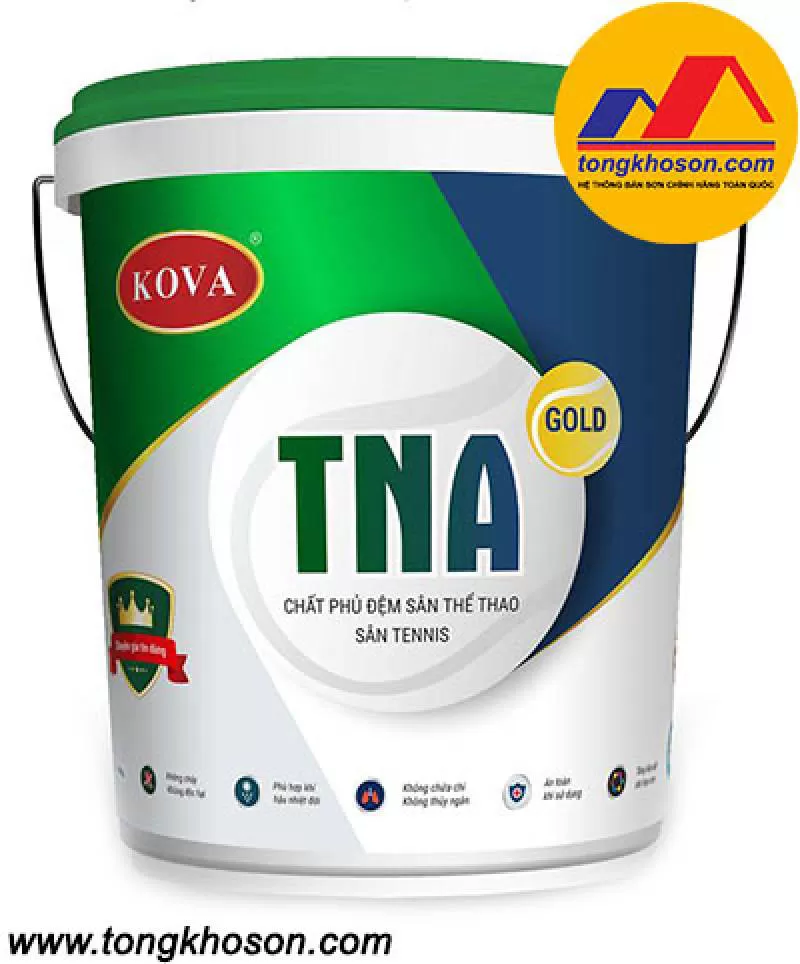 Chất phủ đệm sân thể thao Kova TNA (#KOVA TNA)