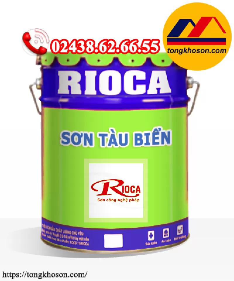 Sơn chống rỉ Epoxy Rioca dành cho tàu biển (#RCCRE)
