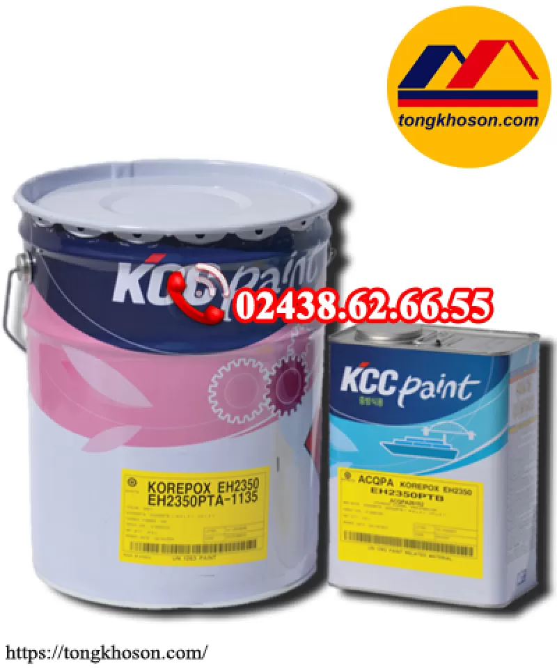 Sơn epoxy KCC EH2350 gia cường thủy tinh (#EH2350)