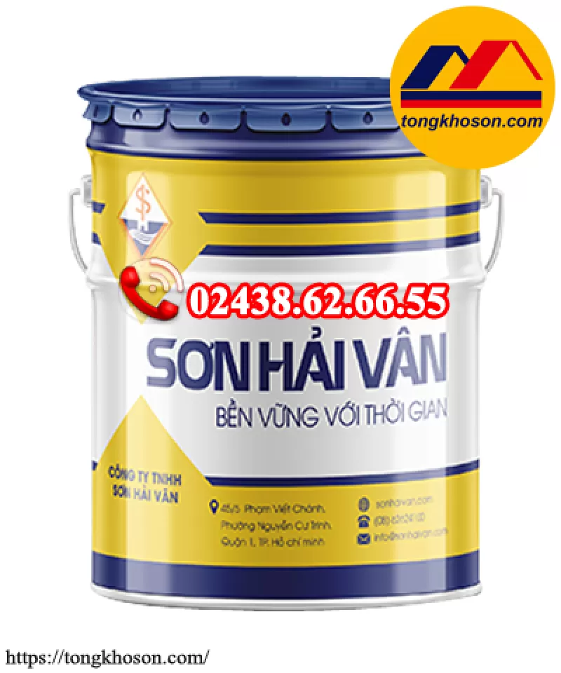 Sơn chống rỉ tàu biển cao su clo hóa Hải Vân (#STBHV)