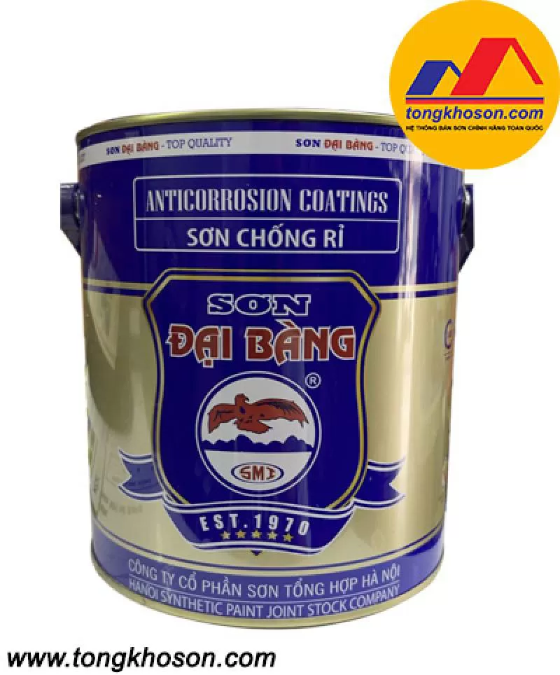 Sơn chống rỉ Đại Bàng gốc Alkyd (#ĐB - CR)