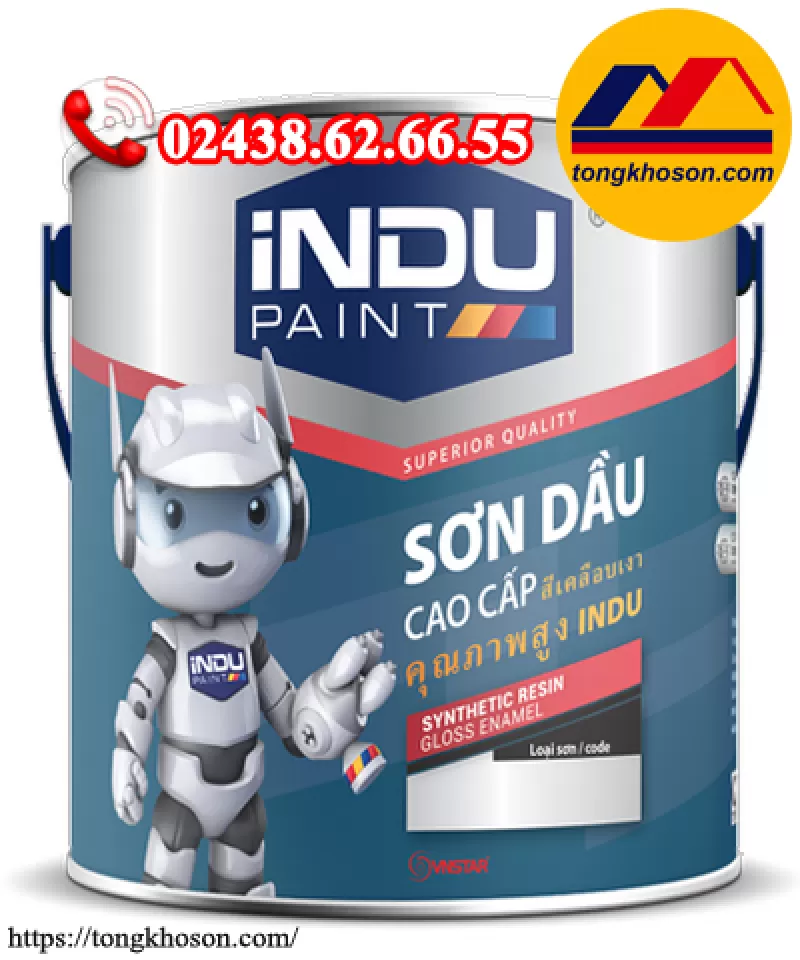 Sơn chống rỉ Indu gốc ALkyd (#IDLCN)