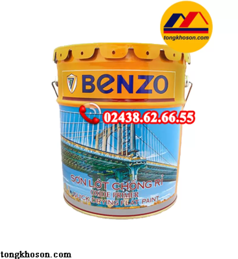 Sơn lót chống rỉ Alkyd Benzo (#BZCRA)