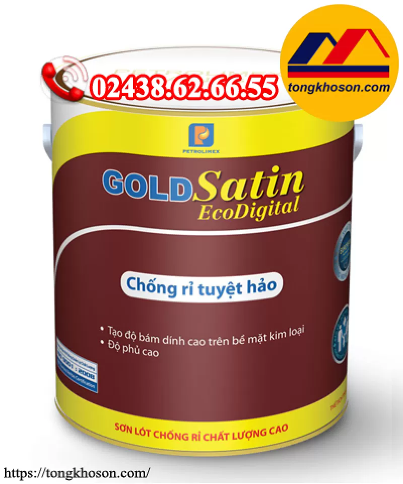 Sơn chống rỉ Petrolimex Gold Stain (#PETROLIMEX CR-GOLDSATIN)