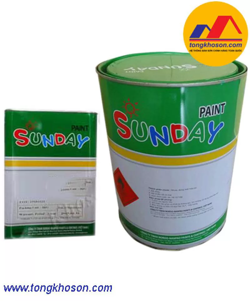 Sơn lót chống rỉ Epoxy giàu kẽm Sunday 965PR (#Sunday 965PR)
