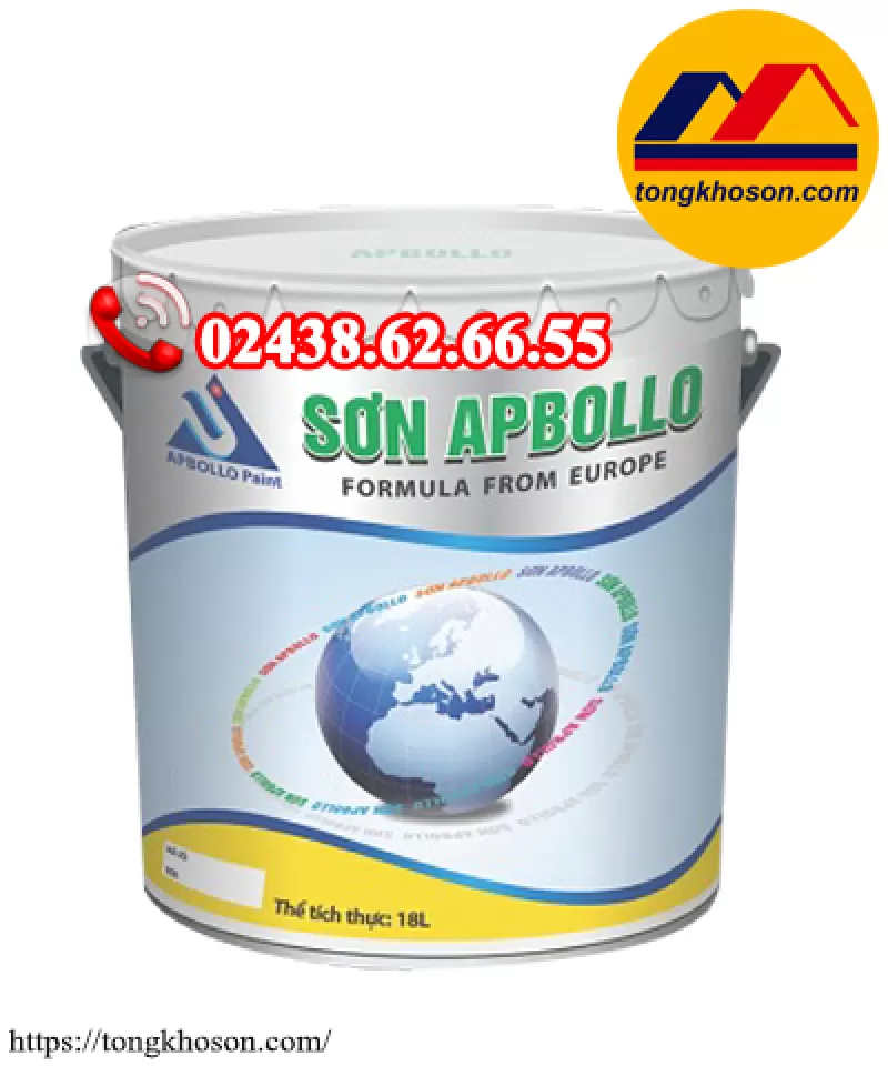Sơn chịu nhiệt Apbollo 200 độ C đến 600 độ C (#ABLCN)