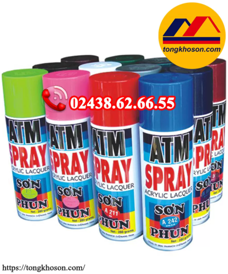 Sơn xịt ATM các màu (#ATMX)