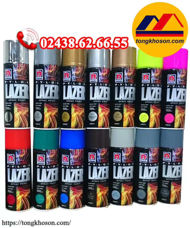 Sơn xịt Nippon Pylox Lazer (#NP LAZER)