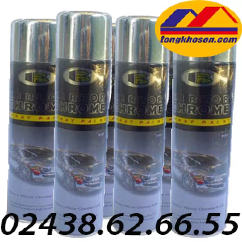 Sơn xịt hiệu ứng gương Bosny (#BSG)