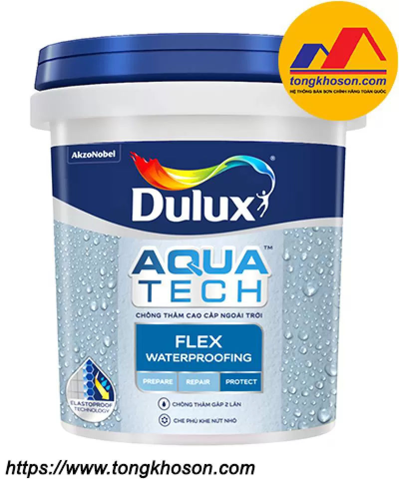Sơn chống thấm Dulux Aquatech Flex (#DULUX W759)