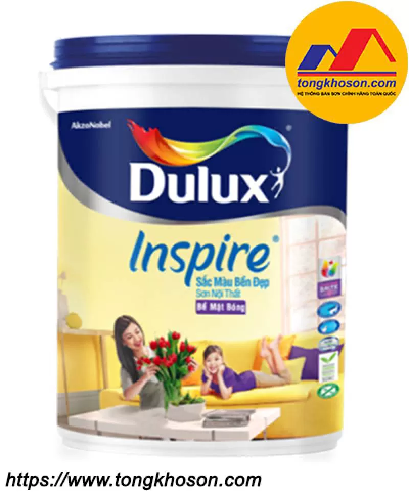 Sơn nội thất Dulux Inspire bóng 39AB (#39AB)
