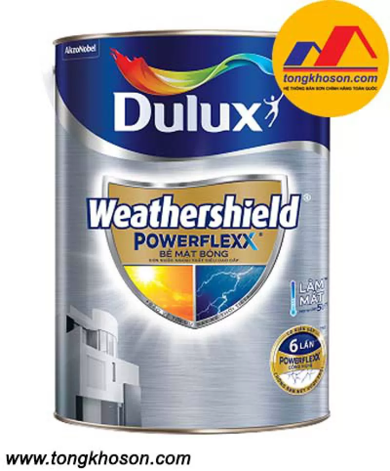 Sơn ngoại thất Dulux Weathershield Powerflexx GJ8 (#GJ8)