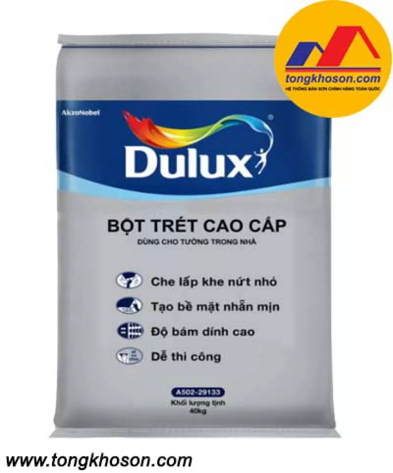 Bột bả cao cấp trong nhà Dulux - B347 (#B347)