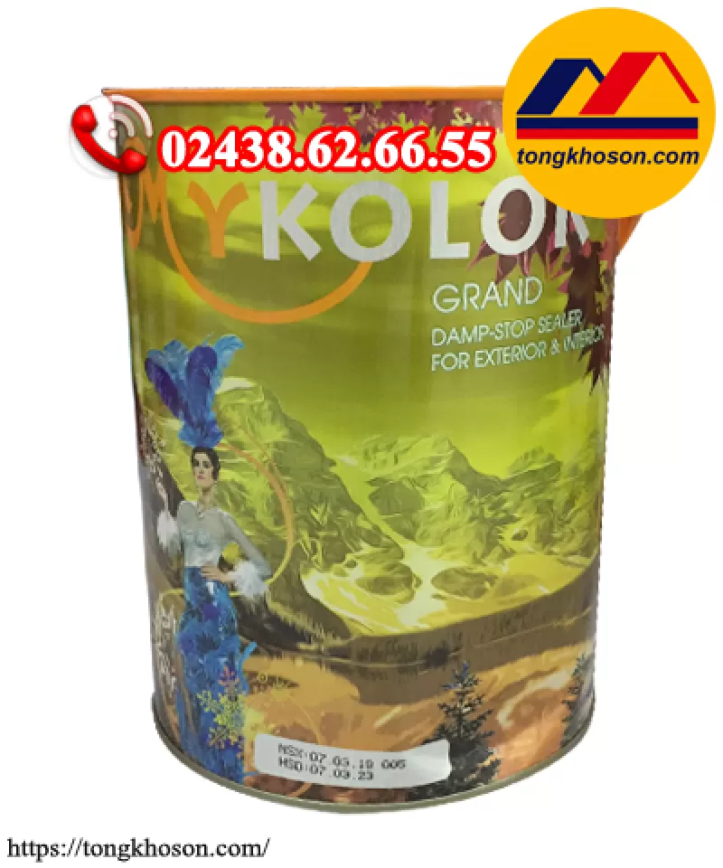 Sơn lót gốc dầu cao cấp Mykolor Damp Stop Sealer (#MYKOLOT DAMP STOP SEALER)