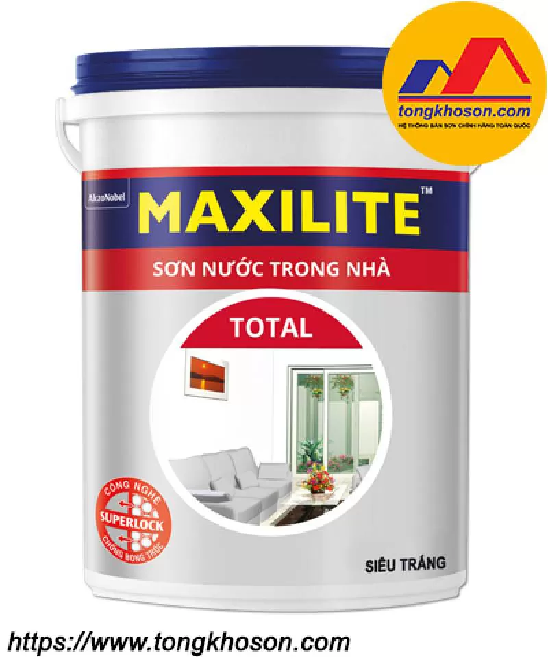 Sơn siêu trắng nội thất Maxilite Total (#C30 White)