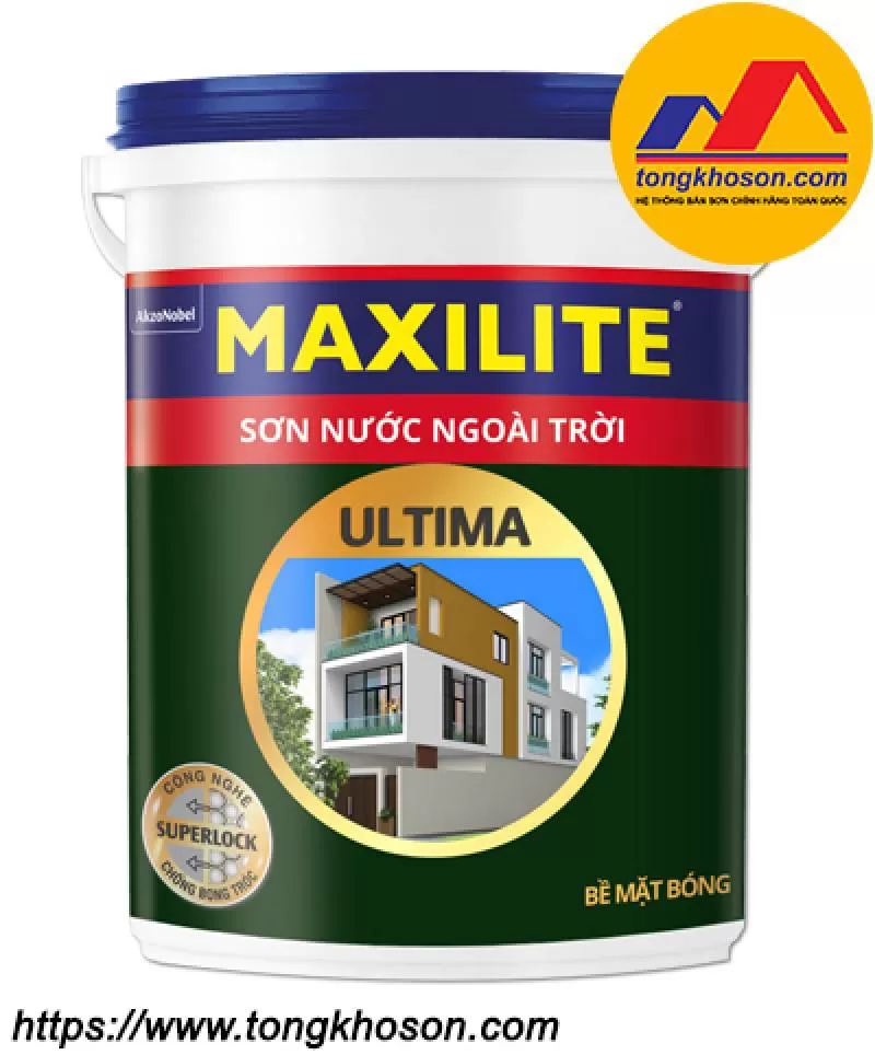 Sơn ngoài trời bề mặt bóng Maxilite Ultima (#MAXILITE LU1)