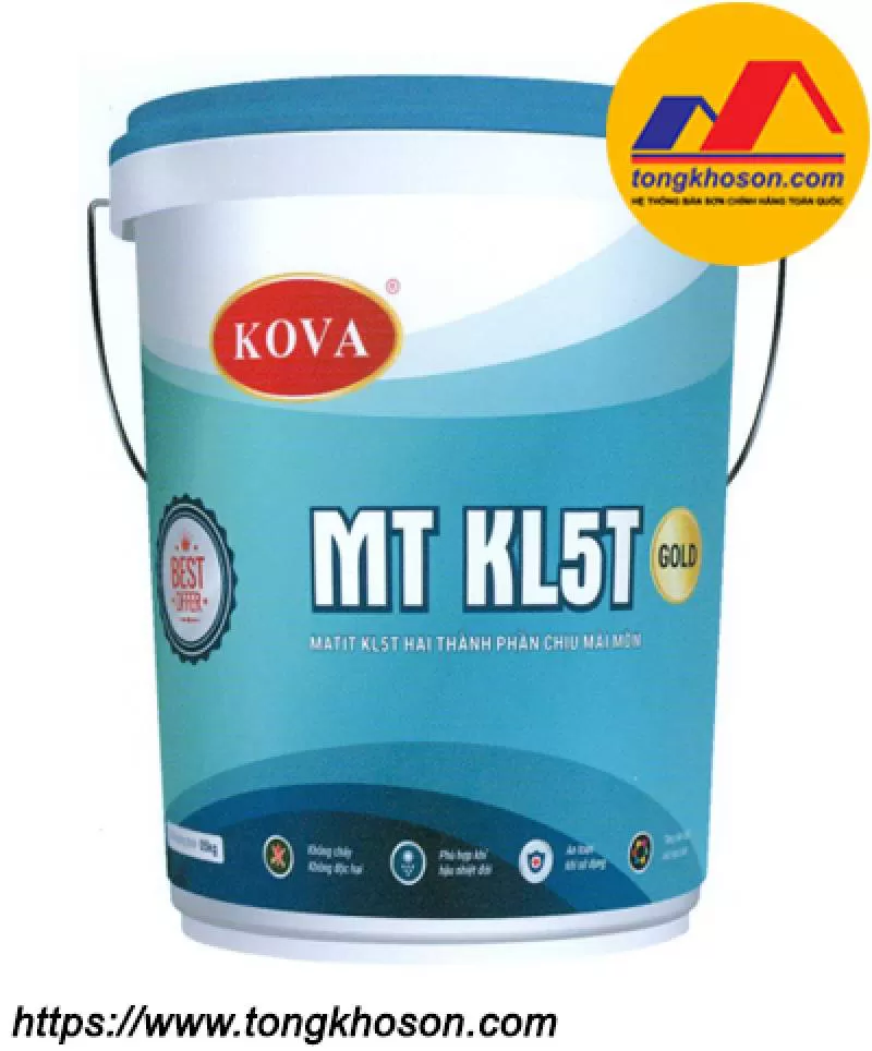 Matit Kova MT KL5 thô hai thành phần (#MT KL5 thô)