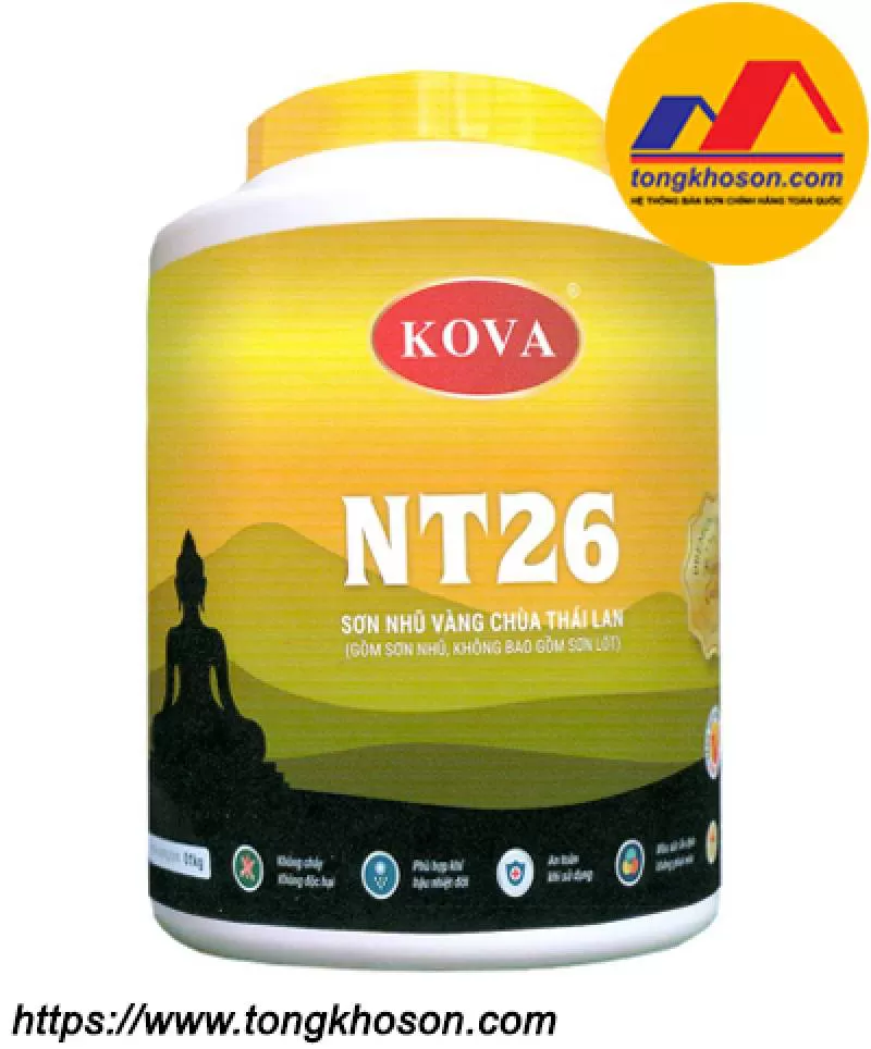 Sơn nhũ vàng Kova NT26 (#KOVA NT26)