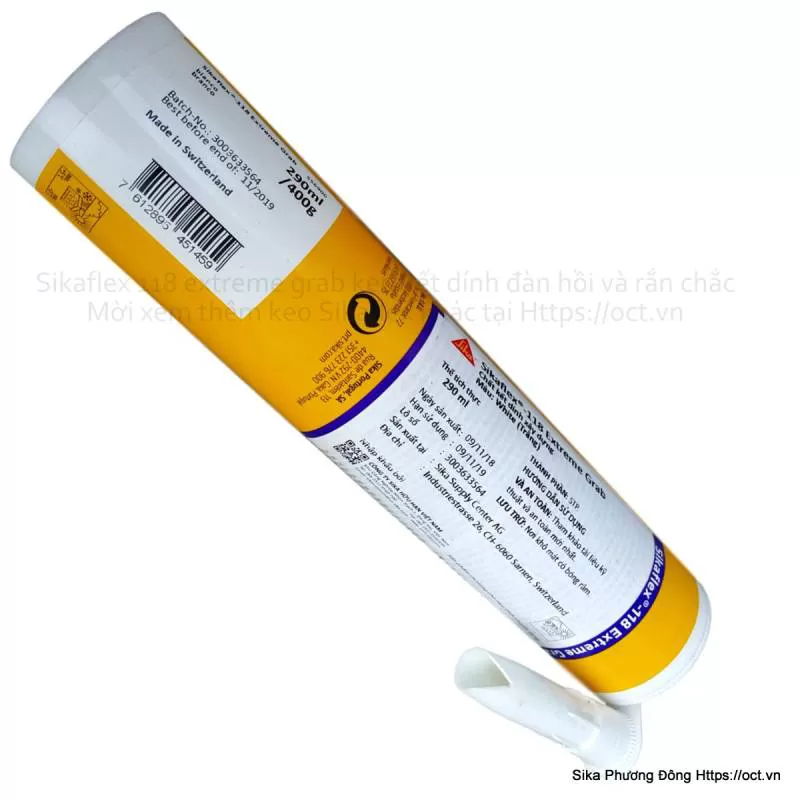 Sikaflex 118-290ml keo kết dính đàn hồi