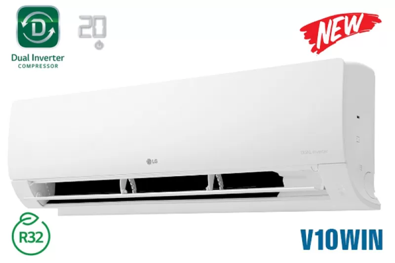 Điều hòa LG 9.000BTU 1 chiều V10WIN 