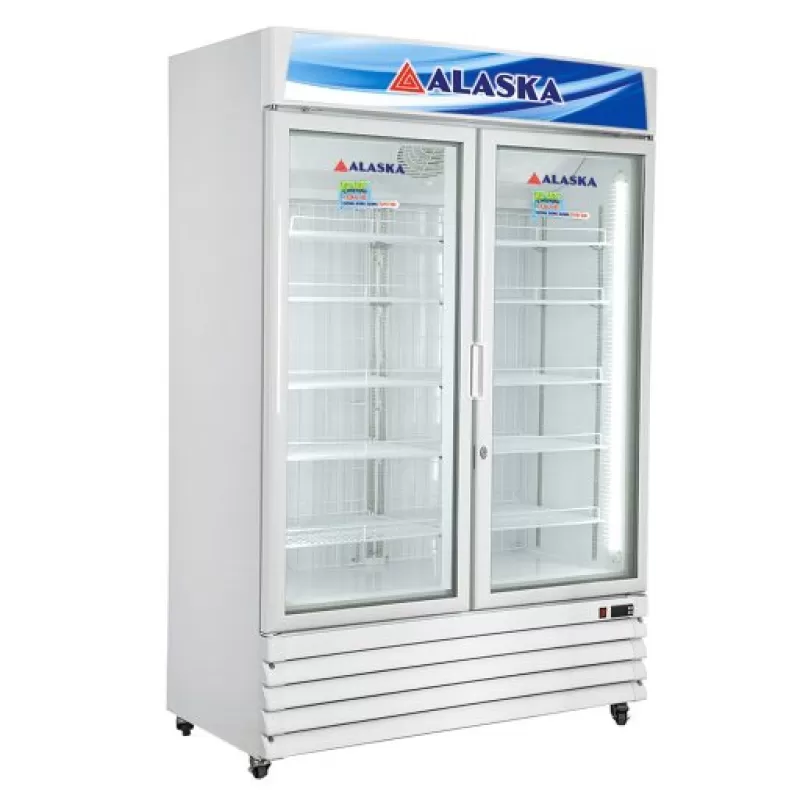 Tủ đông đứng mặt kính Alaska IFG-700, 700 lít