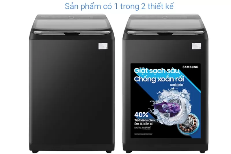 giá giảm SỐC : 14,900k Máy giặt Samsung Inverter 22 kg WA22R8870GV/SV