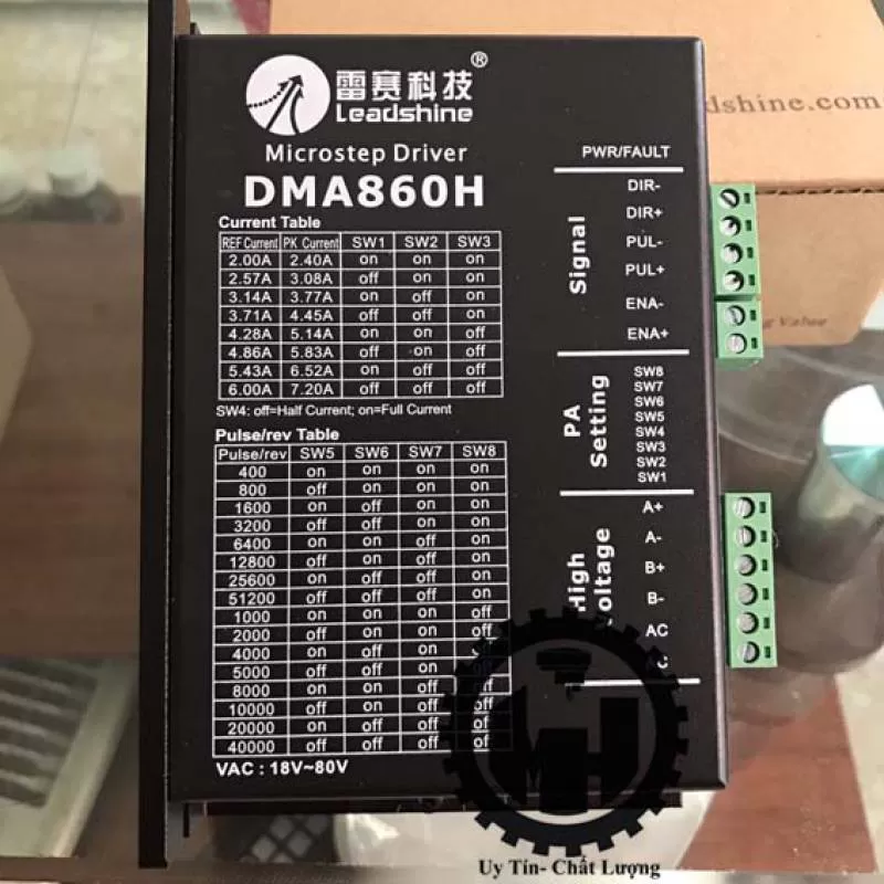 Driver điều khiển động cơ bước DMA860H leadshine