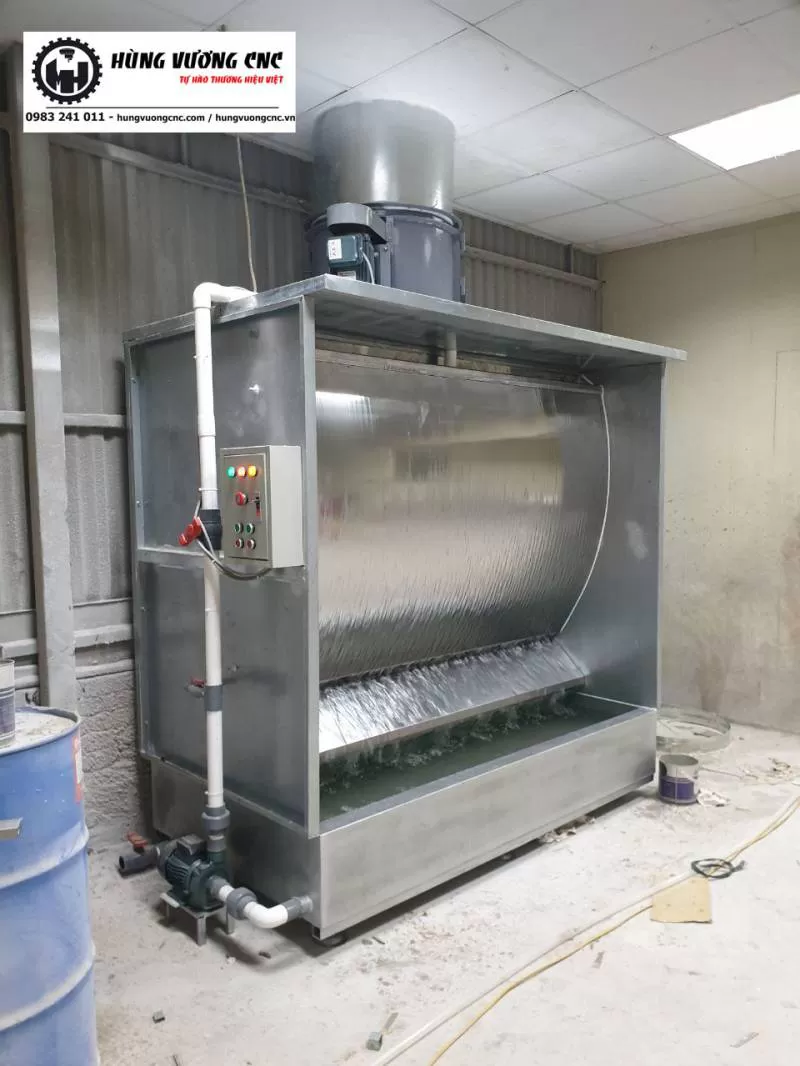 BUỒNG SƠN TAY 2M 1 MÀNG TRÀN – HÙNG VƯƠNG CNC