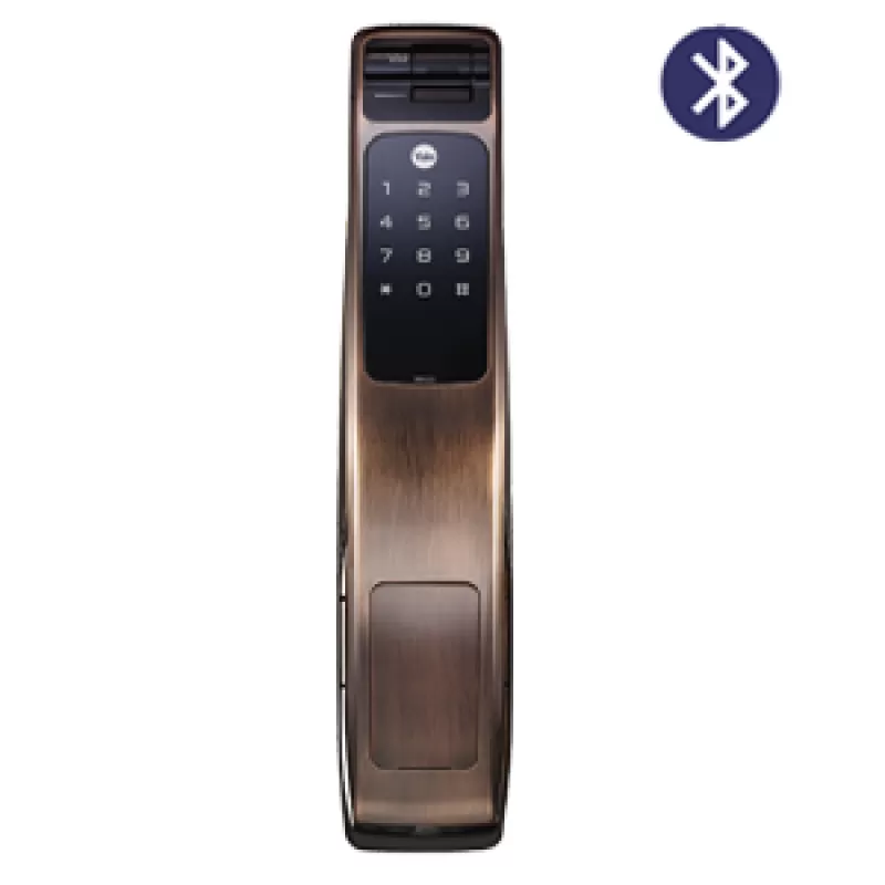 KHOÁ VÂN TAY YALE YMG 40 RED BRONZE