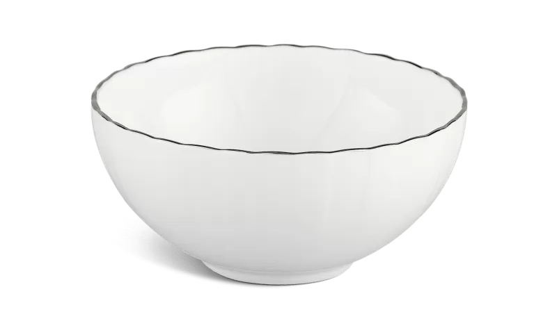 Chén cơm 12 cm - Ngọc Biển - Chỉ Bạch Kim