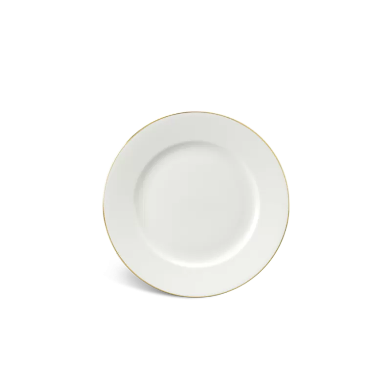 Dĩa tròn 18 cm - Jasmine - Viền chỉ vàng