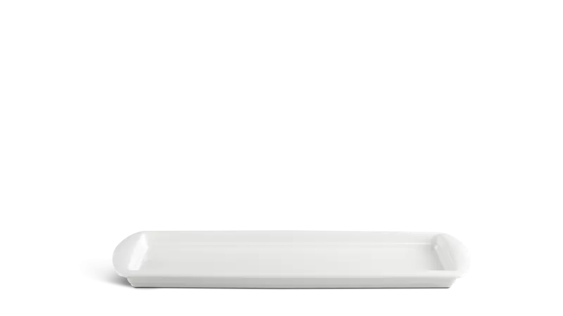 Khay chữ nhật cạn 55 x 17 cm - Misc Assortment- Trắng Ngà