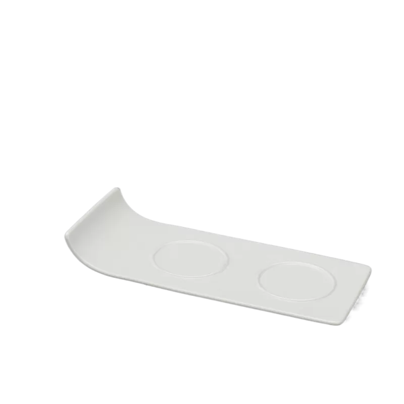 Khay lót chum 15 x 11 cm - Gourmet - Trắng Ngà