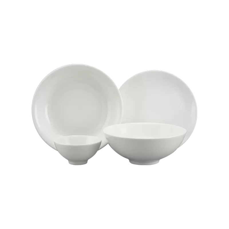 Bộ đồ ăn 9 sản phẩm - Daisy IFP - Trắng Ngà