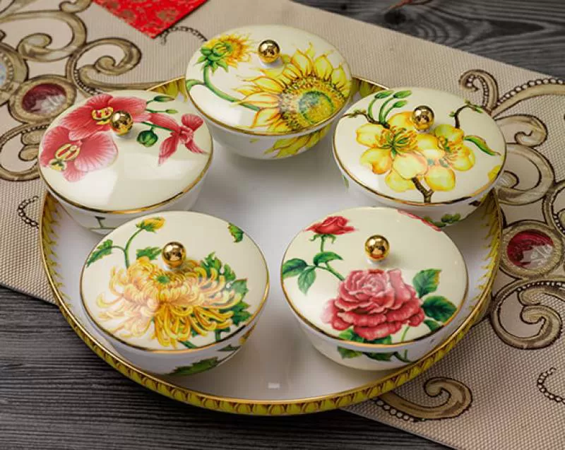 Bộ khay mứt Ngũ Sắc - Misc Assortment IFP