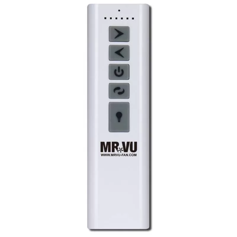 Điều khiển từ xa quạt trần động cơ DC 6 cấp màu trắng sang trọng